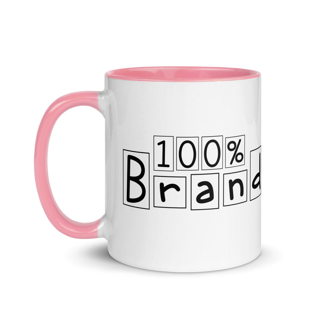 100% Brandane Mug with different colors Inside