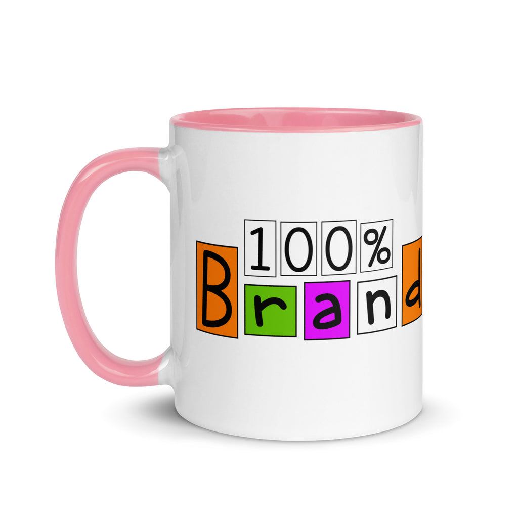 100% Brandane Mug with different colors Inside