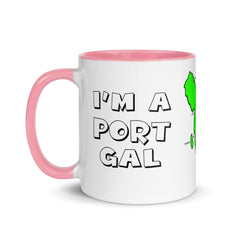 I'm a Port Gal mug with different colors Inside