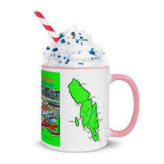 Rothesay, Isle of Bute Mug with different colors Inside