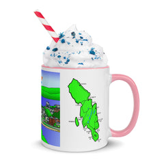 Rothesay, Isle of Bute Mug with different colors Inside