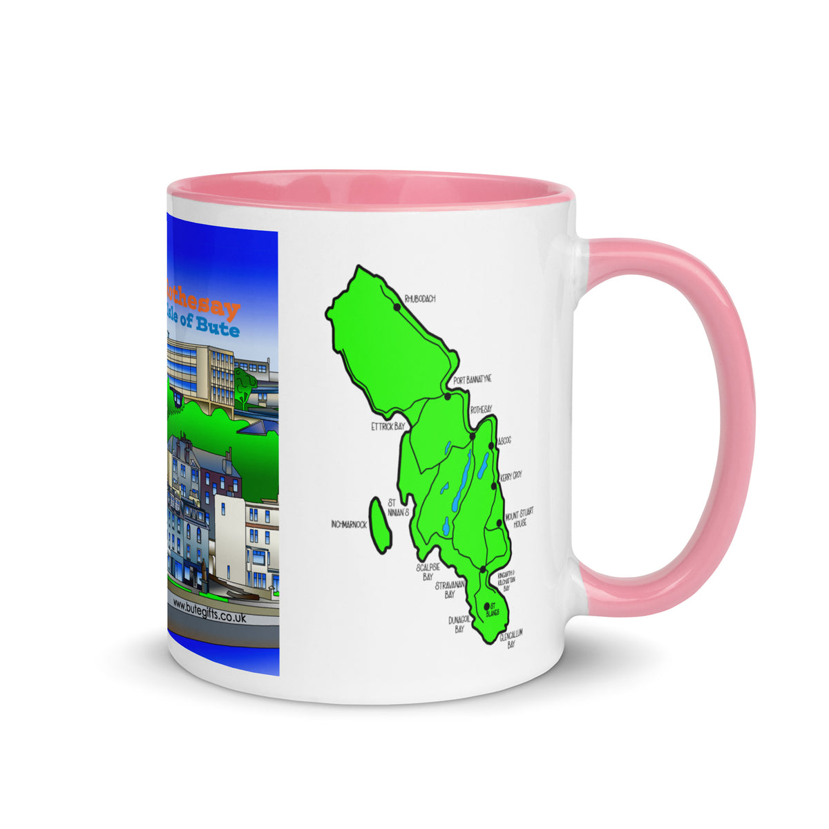 Rothesay Mug with different colors Inside