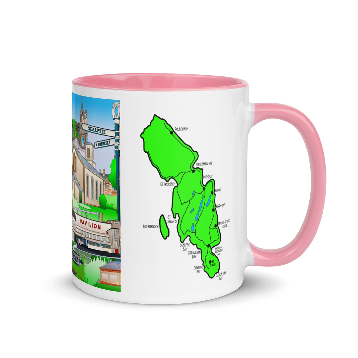 Bute Mug with different colors Inside