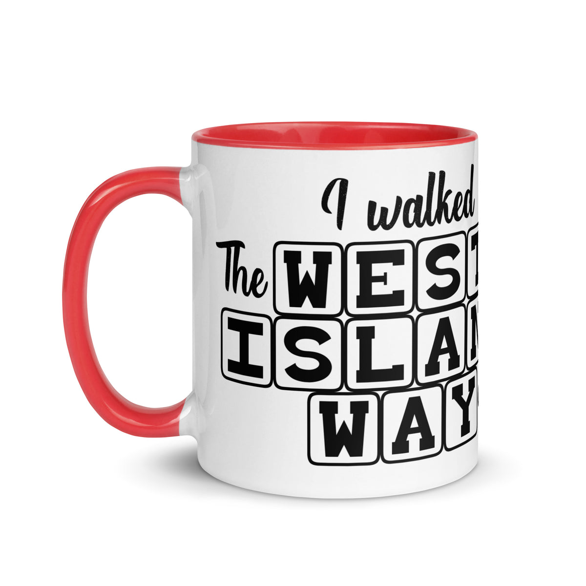 West Island Way Mug with Color Inside