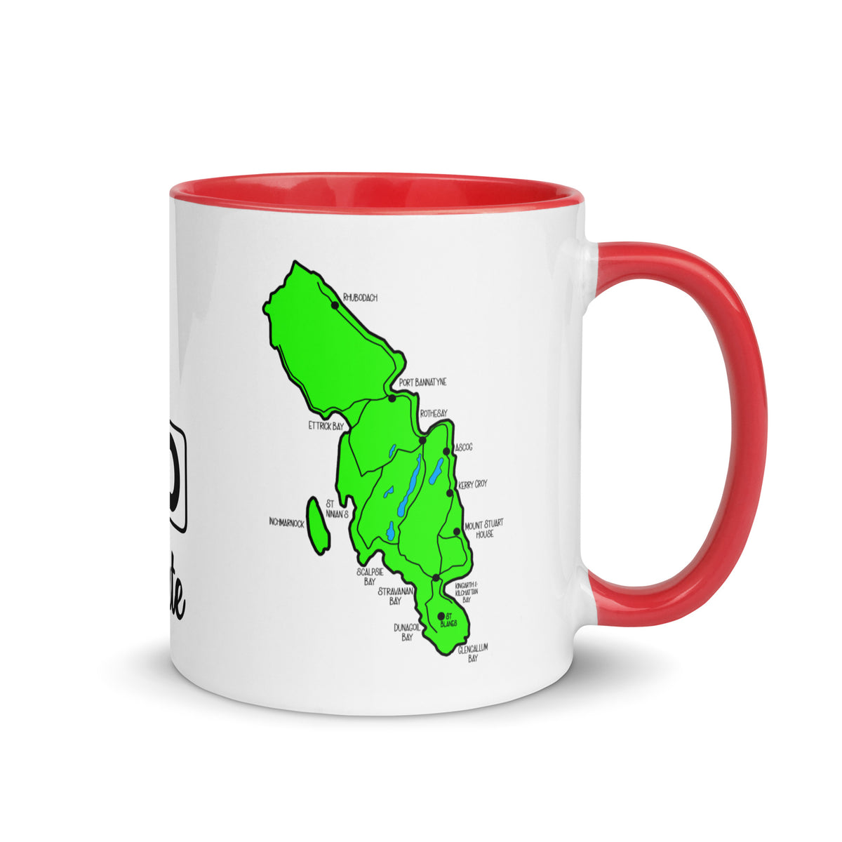 West Island Way Mug with Color Inside