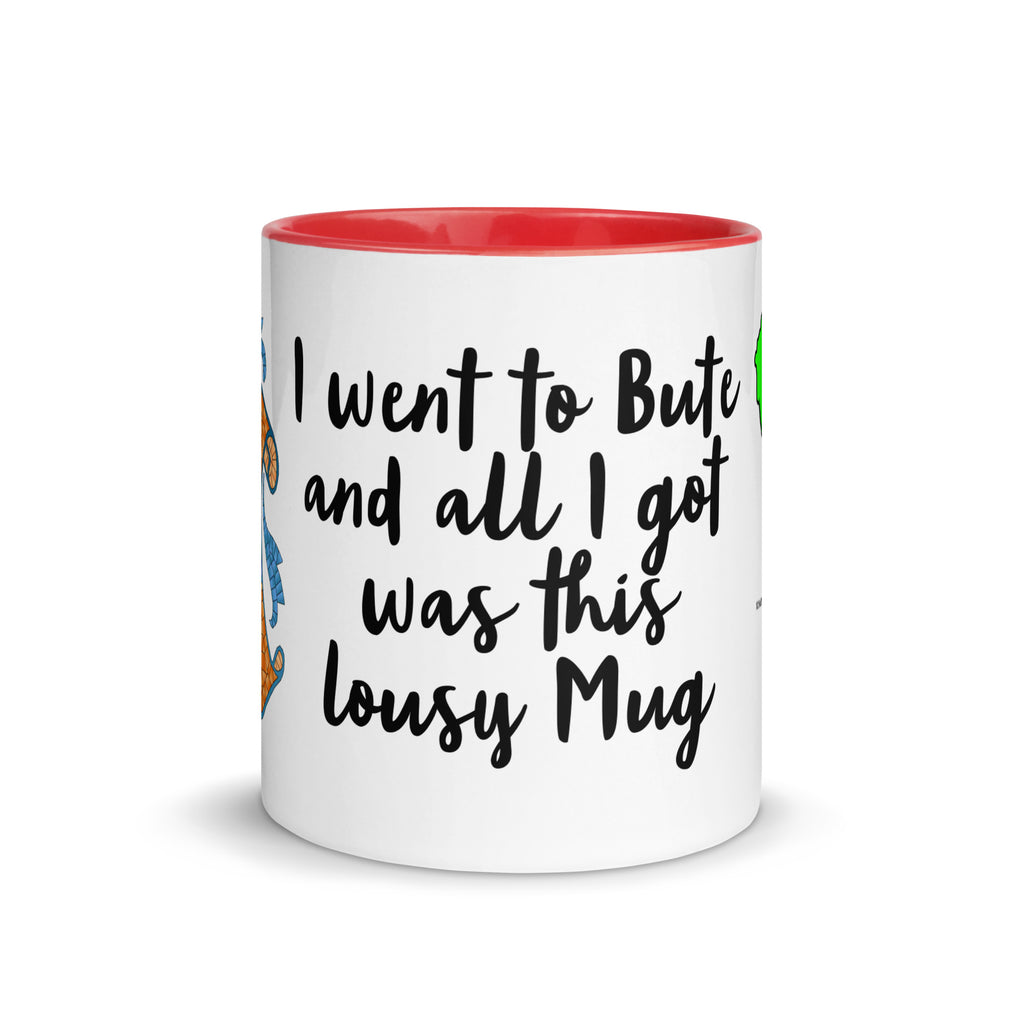 I went to Rothesay and all I got was a lousy mug with different colors Inside