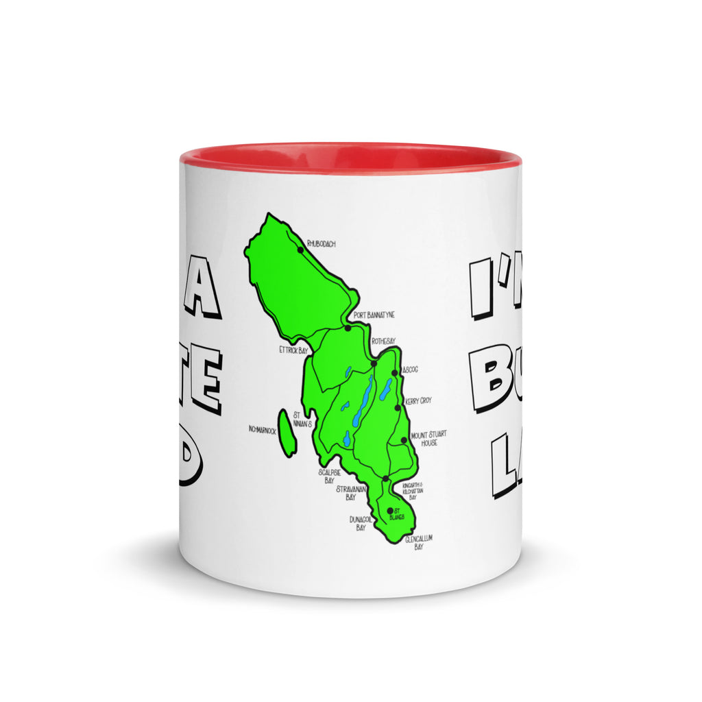 I'm a Bute Lad mug with different colors Inside