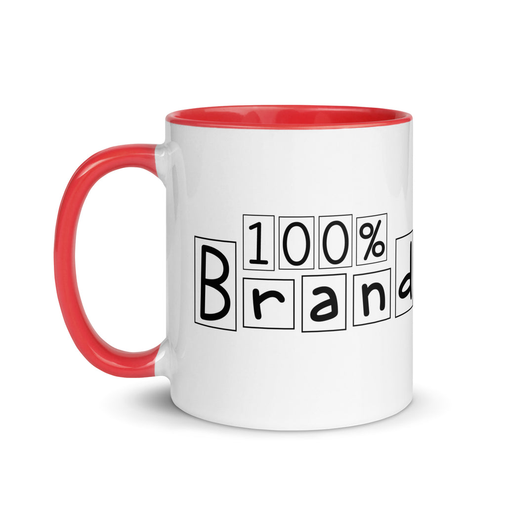 100% Brandane Mug with different colors Inside
