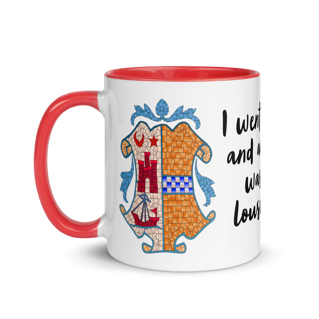 I went to Rothesay and all I got was a lousy mug with different colors Inside