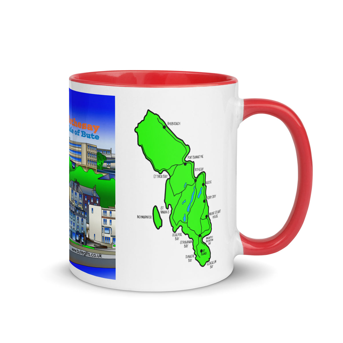 Rothesay Mug with different colors Inside