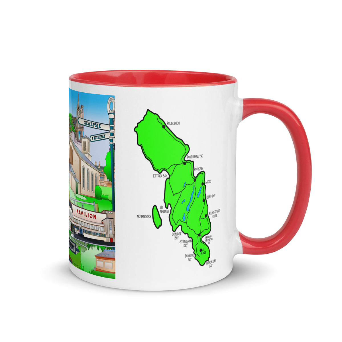 Bute Mug with different colors Inside