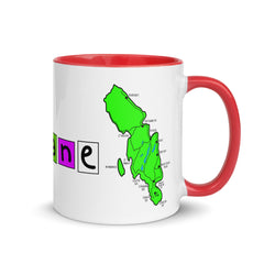 100% Brandane Mug with different colors Inside