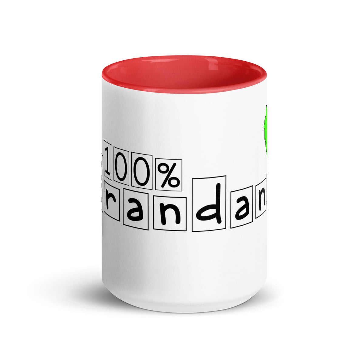100% Brandane Mug with different colors Inside