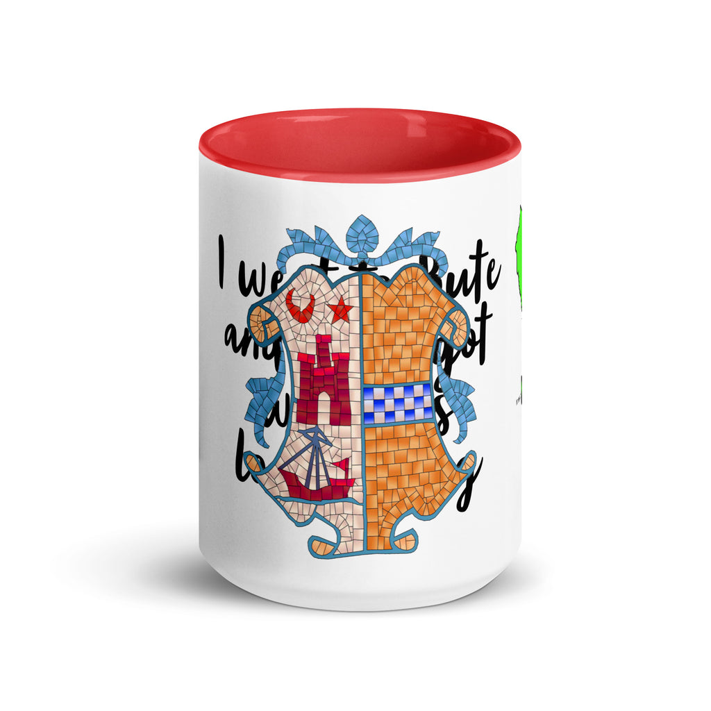 I went to Rothesay and all I got was a lousy mug with different colors Inside