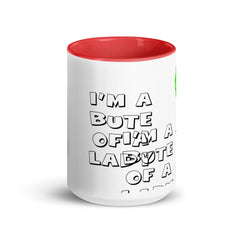 I'm a Bute of a Lady mug with different colors Inside