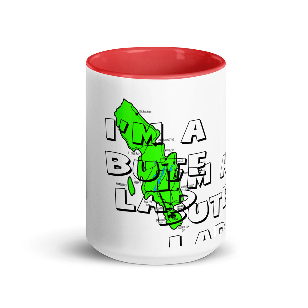 I'm a Bute Lad mug with different colors Inside