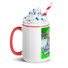 Rothesay, Isle of Bute Mug with different colors Inside