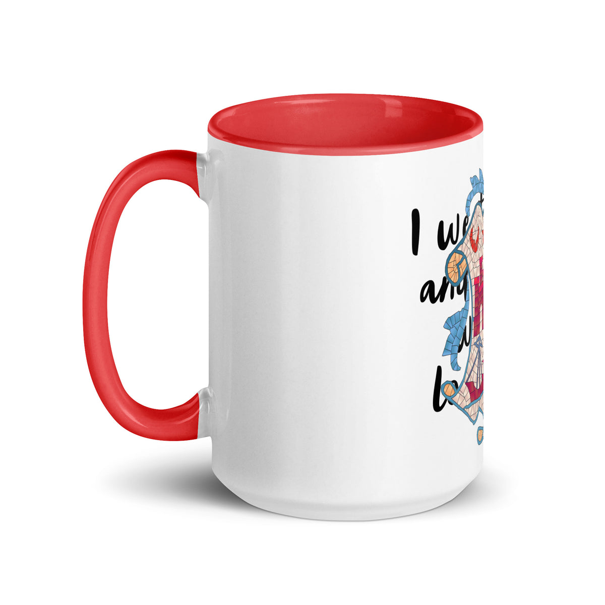 I went to Rothesay and all I got was a lousy mug with different colors Inside