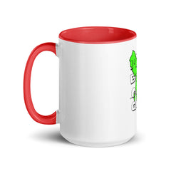 I'm a Bute of a girl mug with different colors Inside