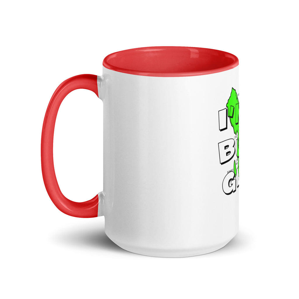 I'm a Bute Girl mug with different colors Inside