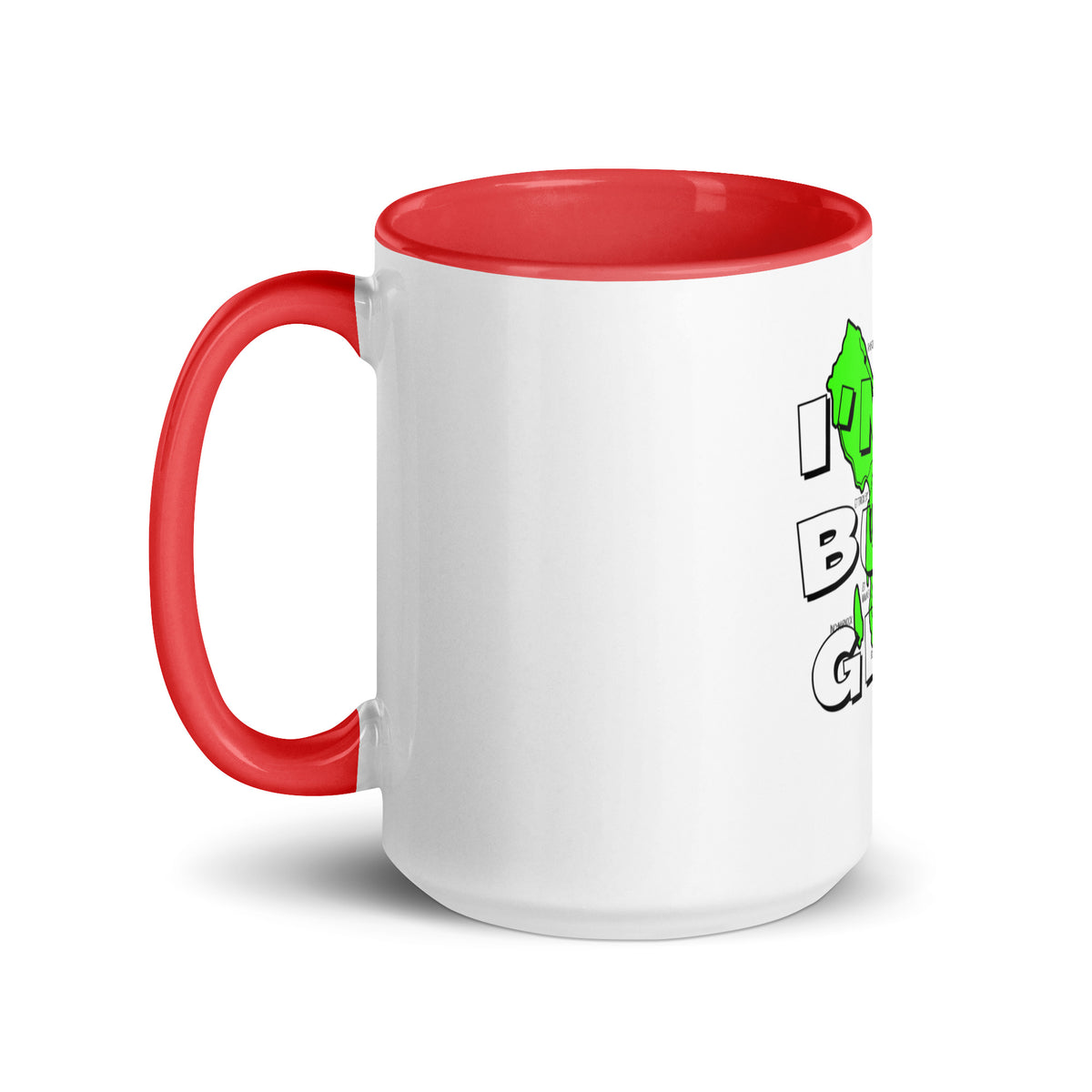 I'm a Bute Girl mug with different colors Inside