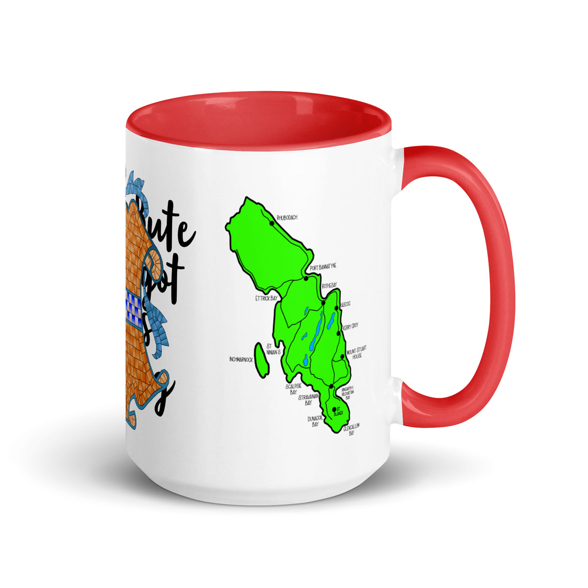 I went to Rothesay and all I got was a lousy mug with different colors Inside