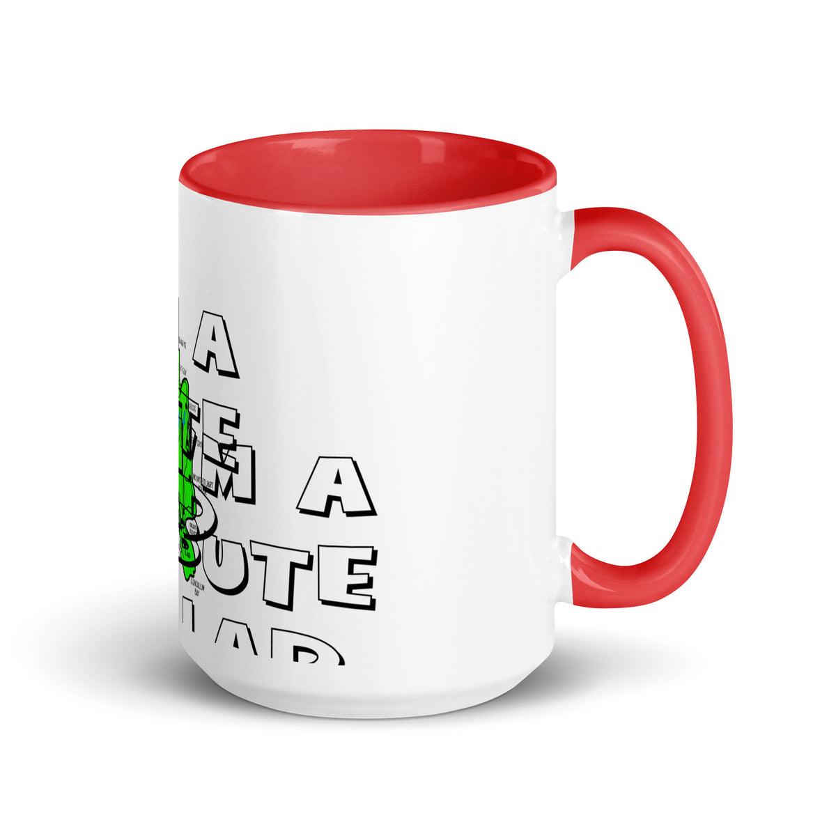I'm a Bute Lad mug with different colors Inside