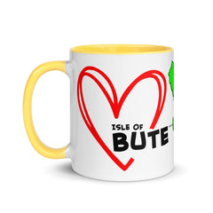 I love Bute Mug with Color Inside FREE p&p Worldwide