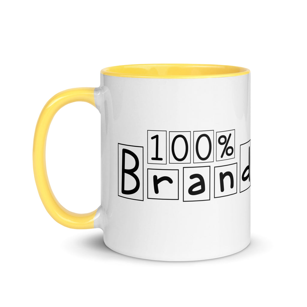 100% Brandane Mug with different colors Inside