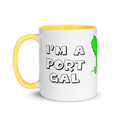 I'm a Port Gal mug with different colors Inside