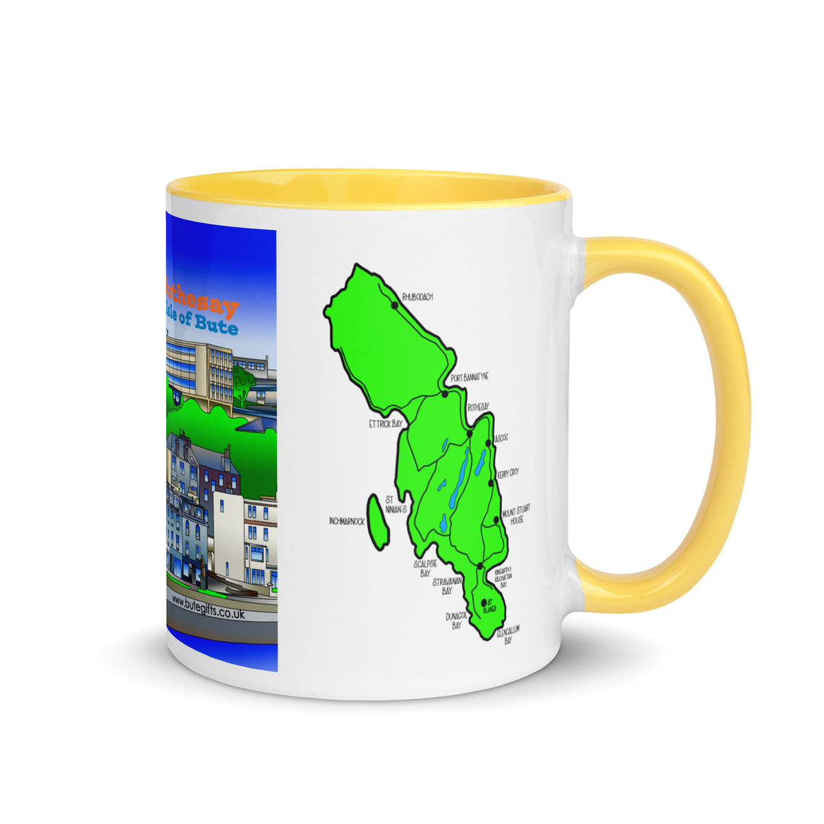 Rothesay Mug with different colors Inside
