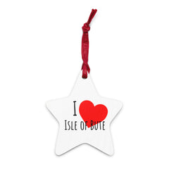 Isle of Bute Christmas Tree Ornament - Different Designs on each side