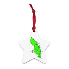 Isle of Bute Christmas Tree Ornament - Different Designs on each side
