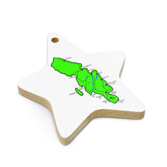 Isle of Bute Christmas Tree Ornament - Different Designs on each side