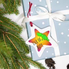 Isle of Bute Christmas Tree Ornament - Different Designs on each side