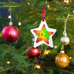 Isle of Bute Christmas Tree Ornament - Different Designs on each side