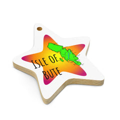 Isle of Bute Christmas Tree Ornament - Different Designs on each side