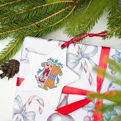 Isle of Bute Christmas Tree Ornament - Different Designs on each side