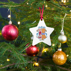 Isle of Bute Christmas Tree Ornament - Different Designs on each side