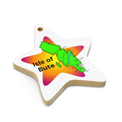 Isle of Bute Christmas Tree Ornament - Different Designs on each side