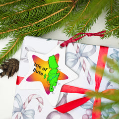 Isle of Bute Christmas Tree Ornament - Different Designs on each side
