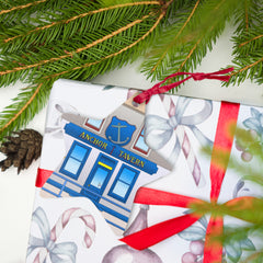 The Anchor Port Bannatyne COmmunity Pub/Hub Christmas tree Decoration