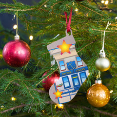 The Anchor Port Bannatyne COmmunity Pub/Hub Christmas tree Decoration