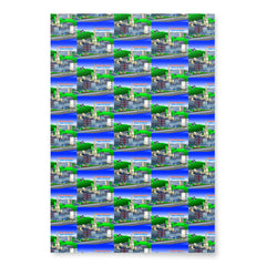 Isle of Bute Wrapping paper sheets x 3 Sheets - Free p&p Worldwide