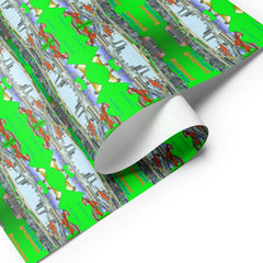 Isle of Bute Wrapping paper sheets x 3 Sheets - Free p&p Worldwide