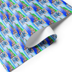 Isle of Bute Wrapping paper sheets x 3 Sheets - Free p&p Worldwide