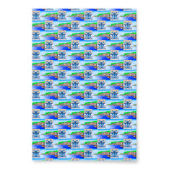 Isle of Bute Wrapping paper sheets x 3 Sheets - Free p&p Worldwide