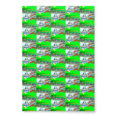 Isle of Bute Wrapping paper sheets x 3 Sheets - Free p&p Worldwide