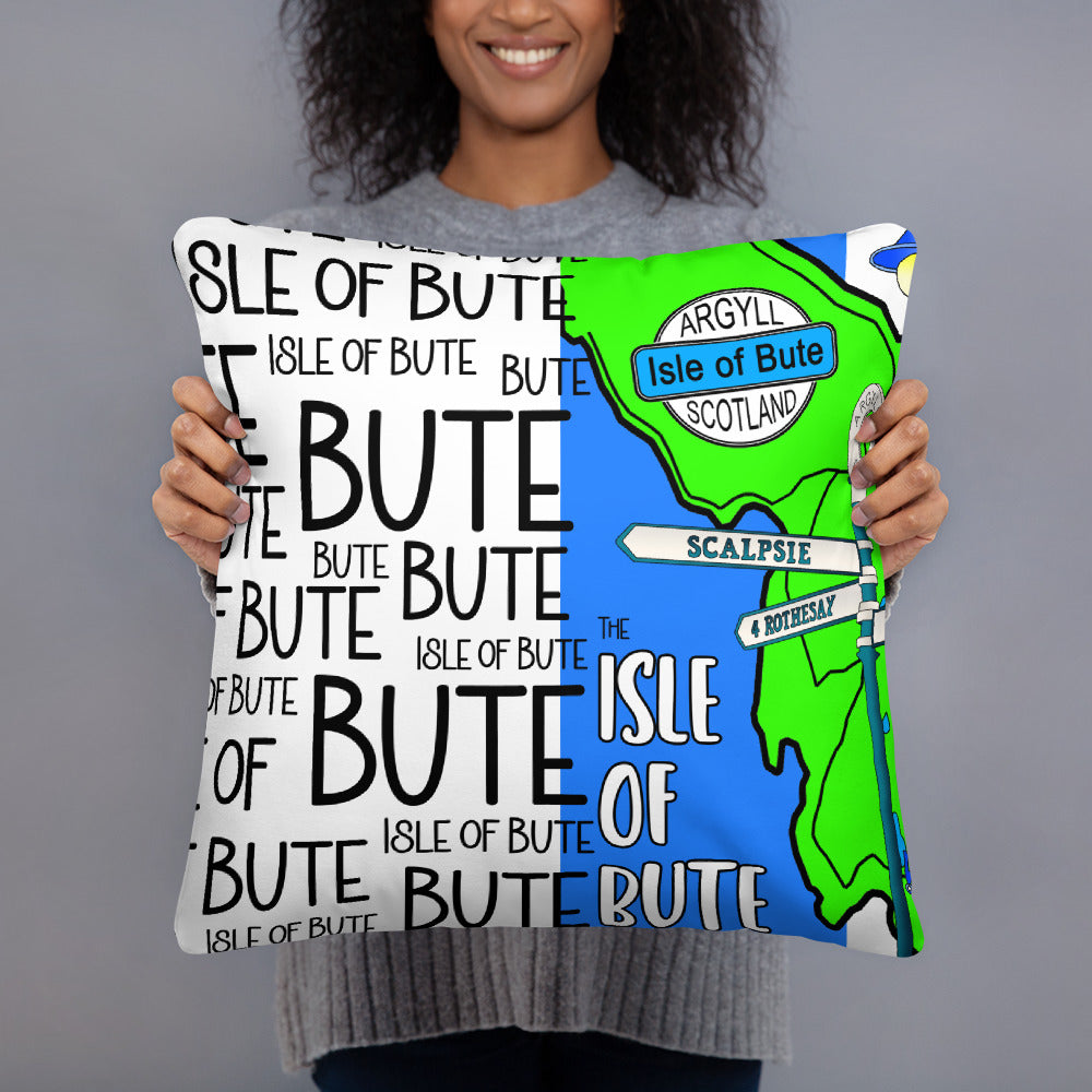 Isle of Bute Cushion - Free p&p Worldwide