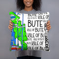 Isle of Bute Cushion - Free p&p Worldwide